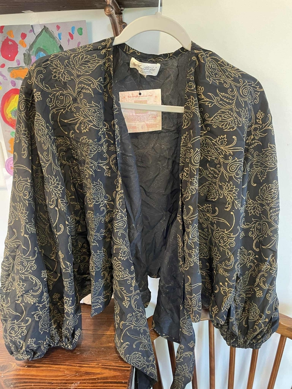 Kantha Bae Silk Shrug